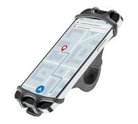 NEWRBAN - Support de téléphone à Fixer au Guidon - Compatible avec Les guidons de 12 à 32 mm de diamètre - Réalisé en Silicone - Sûr et Ultra-Stable - Facile à Installer - Noir