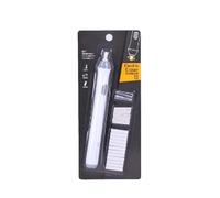 Newrong Gomme électrique électrique à nettoyage automatique 22 gommes interchangeables pour bureau, peinture (diamètre 2,3 mm 10 pièces et 5 mm) 12 pièces blanc