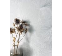 NEWROOM Papier peint Argent Jungle Intissé - Moderne Gris Clair Métallique Palmiers Feuilles Tropical