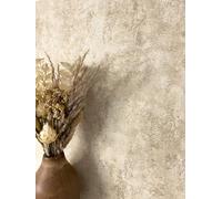 NEWROOM Papier peint Beige Béton Intissé - Moderne Crème Enduit Lave Industriel