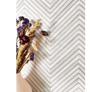 NEWROOM Papier peint Blanc Bois Intissé - Moderne Gris Clair Panneaux Arêtes de poisson Boho