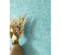 Newroom Papier peint Bleu Couleur Unie Intissé - Couleurs Unies Turquoise Aspect Tissu Textile Moderne