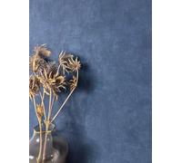 NEWROOM Papier peint Bleu Couleur Unie Intissé - Moderne Bleu Foncé Turquoise Structure Monochrome Couleur Unie
