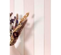 NEWROOM Papier peint enfants rosa rayure ligne enfants papier fille