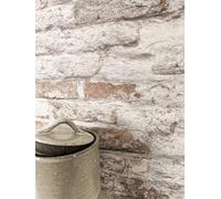 Newroom Papier Peint Intissé Gris Aspect Pierre - Industriel Brique Mur 3D pour Salon Chambre