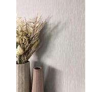 Newroom papier peint intissé taupe uni chatoyant salon entrée | ton gris brun chaud, reflet discret, fine structure linéaire, sans raccord, style scandinave, papier peint chambre