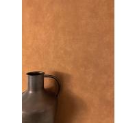 Newroom Paraiso papier peint intissé marron uni aspect lin salon