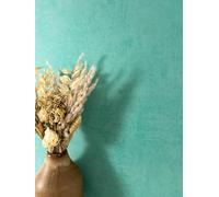 Newroom Tapete Türkis Vliestapete Einfarbig - Blau Unitapete Uni Struktur Modern Industrial inkl. Tapezier-Ratgeber