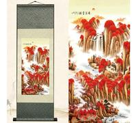 Newscz Decoration Maison pour Tableau Decoration Tenture Murale Deco Murale Salon Peinture sur Soie Poster Tableaux Poster Poster Mural Nature pour Accessoires de Décoration Intérieure 92 x 30cm