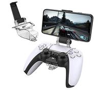 Newseego Support de Manette PS5, Support de Clip de Jeu de Contrôleur Clip de Fixation pour Contrôleur PS5, Support de Téléphone Portable Phone Mount Clip pour Manette de Jeu PlayStation 5 DualSense