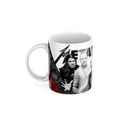 newseny Mug pour ROCKEROS et fans du groupe de rock METALLICA | Céramique 350 ml (Cadeau Heavy Metal) (Metallica Rock 02)