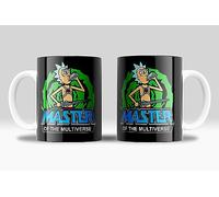 newseny Rick et Morty Tasse Masters of the Multiverse - Tasse de Rick Sanchez uniquement avec épée - Pour les fans de la saga Rick and Morty | Céramique 355 ml