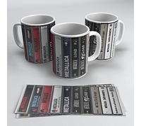 newseny Tasse de groupe de musique Heavy Metal Metal Casetes - Cadeau pour les fans de METALLICA (cassettes groupe musique rock)