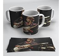 newseny Tasse Dire Straits Mark Knopfler (Tasses Rockband 80) - Merch DireStraits Alchemy (dire straits ruban rouge)
