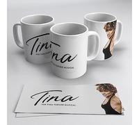 newseny Tina Turner Tasse de la chanteuse Tina Turner Reine du rock | Cadeau pour les fans de Turner, céramique 355 ml (Tina Turner Chanteur)