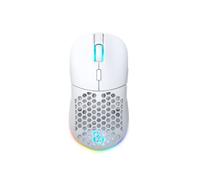 Newskill Arakne Elite Ivory Ratón Inalámbrico RGB 16000 DPI Blanco