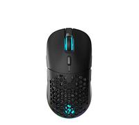 Newskill Arakne Elite Souris de gaming sans fil professionnelle RGB 16 000 dpi - Design ambidextre, boutons latéraux et couvercle supérieur modulaire, noir