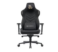 Newskill Banshee Pro Silla Gaming Tela Transpirable con Almohada Cervical Negra-Dorada