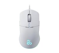 NEWSKILL Chiron Souris de Gaming RVB Filaire ambidextre 8 000 DPI 8 Boutons 70 g Capteur PAW3333 Blanc