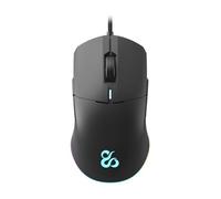NEWSKILL Chiron Souris de Gaming RVB Filaire ambidextre 8 000 DPI 8 Boutons 70 g Capteur PAW3333 Noir