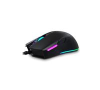 Newskill Eos Souris pour Gaming RGB 10 profils configurables par l'utilisateur en fonction du mode d'éclairage Noir