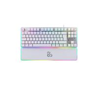 Newskill Gungnyr TKL Pro Ivory Teclado Optomecánico Gaming RGB Switches Gateron Red Intercambiables