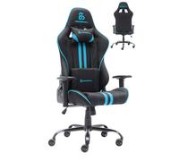 NEWSKILL Kitsune V2 Chaise de Gaming en Tissu Respirant Bleu