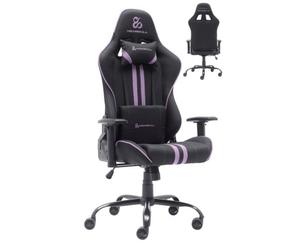 Newskill Kitsune V2 Silla Gaming Tela Transpirable Estructura Acero Negro-Morado