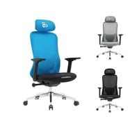 NEWSKILL Nue Chaise Gaming Ergonomique Noir - Bleu