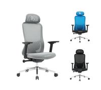 NEWSKILL Nue Grey Chaise, Mesh, Gris, Grande