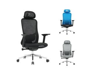 Newskill Nue Silla Gaming Ergonómica Malla Transpirable con Soporte Lumbar Negro
