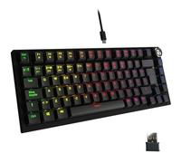 Clavier Gaming Inalámbrico Mecánico Hotswap Newskill Pyros Pro Noir