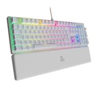 Newskill Serike V2 Blanco | Switch Red Hotswap | Teclado Mecánico Gaming