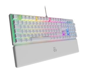 Newskill Serike V2 Blanco | Switch Red Hotswap | Teclado Mecánico Gaming