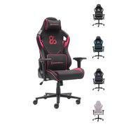 NEWSKILL Takamikura V2 Chaise de Gaming en Tissu Respirant Rouge