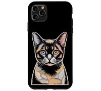 Newspaper Art European Burmese Cat Coque pour iPhone 11 Pro Max