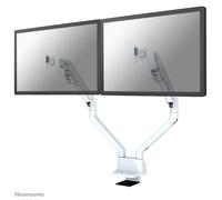 Newstar Flat Screen Desk Mount (clamp/grommet) White 10-32