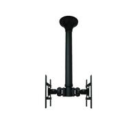 Support plafond pour 2 écrans LCD NEWSTAR FPMA-C200D - inclinaison, rotation - noir - 10""-40""