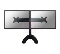 NewStar FPMA-D700DD - Pied pour 2 écrans LCD - noir - Taille d'écran : 19"-30" - support pour ordinateur de bureau, oeillet