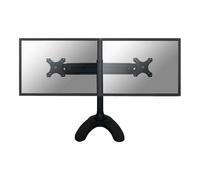 NEWSTAR FPMA-D700DD Support pour ordinateur de bureau, œillet - Pied pour 2 écrans LCD - Taille d'écran : 19""-30"" - Noir