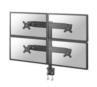 NewStar Computers Support de table 4 écrans LCD FPMA-D700D4 19"-30" Noir