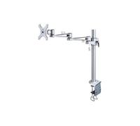 NEWSTAR Kit de montage - Bras articulé - Fixation par pince pour bureau- Pour écran LCD - Inclinaison et rotation - Noir