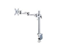 NEWSTAR Kit de montage - Bras articulé - Fixation par pince pour bureau- Pour écran LCD - Inclinaison et rotation - Noir