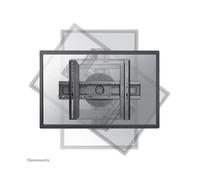 Neomounts LED-WR100BLACK Support pour écran mural 37-75" - rotatif