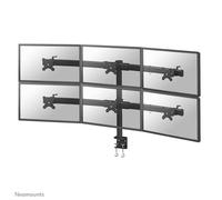 NewStar Support de Moniteur Noir FPMA-D700D6 sextuple 19-27 50kg