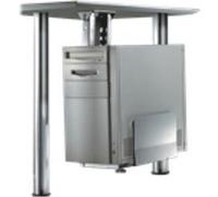 Neomounts Support d'ordinateur CPU-D200SILVER montable sous bureau max 30 kg argenté