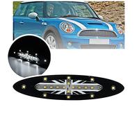 Newsun 1pcs 18x Mini dôme de toit intérieur Led Lampe banche pour Bmw Mini Cooper S R56 (2006-2008) JACK UNION en forme de drapeau