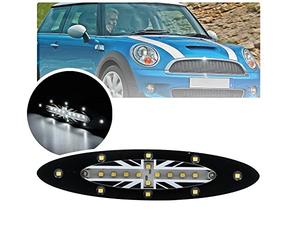 Newsun 1pcs 18x Mini dôme de toit intérieur Led Lampe banche pour Bmw Mini Cooper S R56 (2006-2008) JACK UNION en forme de drapeau