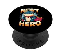 Newt Hero Super Newt Epic Adventure PopSockets PopGrip Adhésif