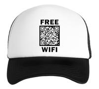 Newtee Blague De Code QR Rickroll Wi-FI Gratuit Casquette Casquette Kid Cap Flexible Baseball Snapback pour Garçon Fille Kid Cap Flexible Baseball Snapback for Boy Girl